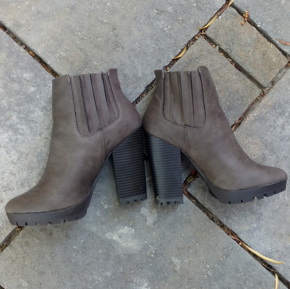 Grey Booties